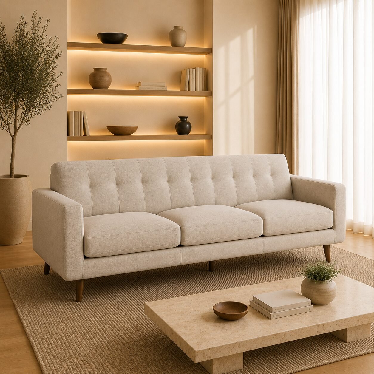 Oslo 3 Seater Sofa - Image 3