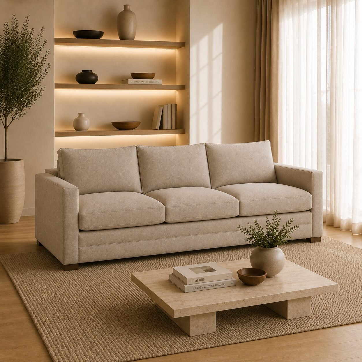 Palermo 3 Seater Sofa - Image 3