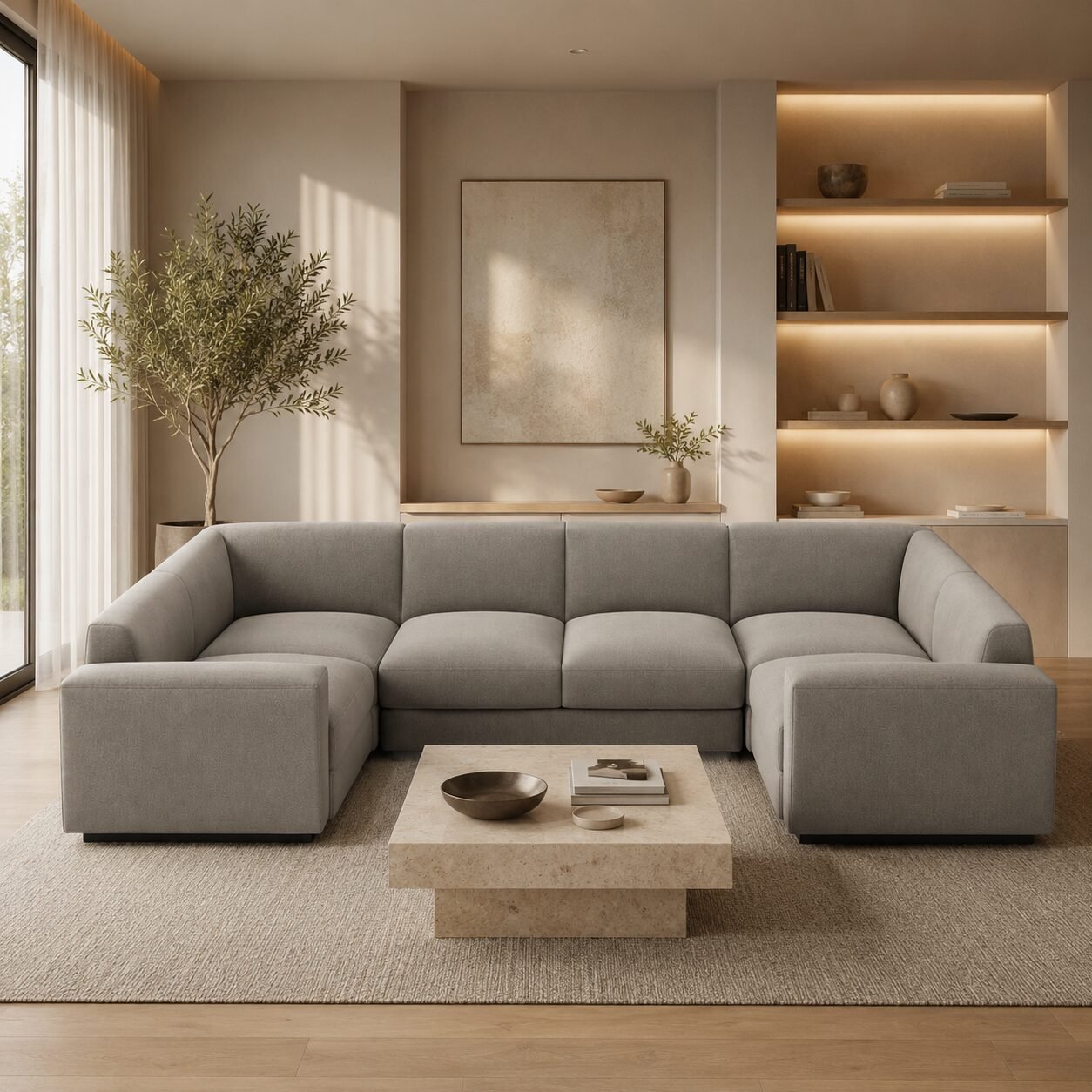 The Dreamer XL U Shape Closed End Sofa - Image 3