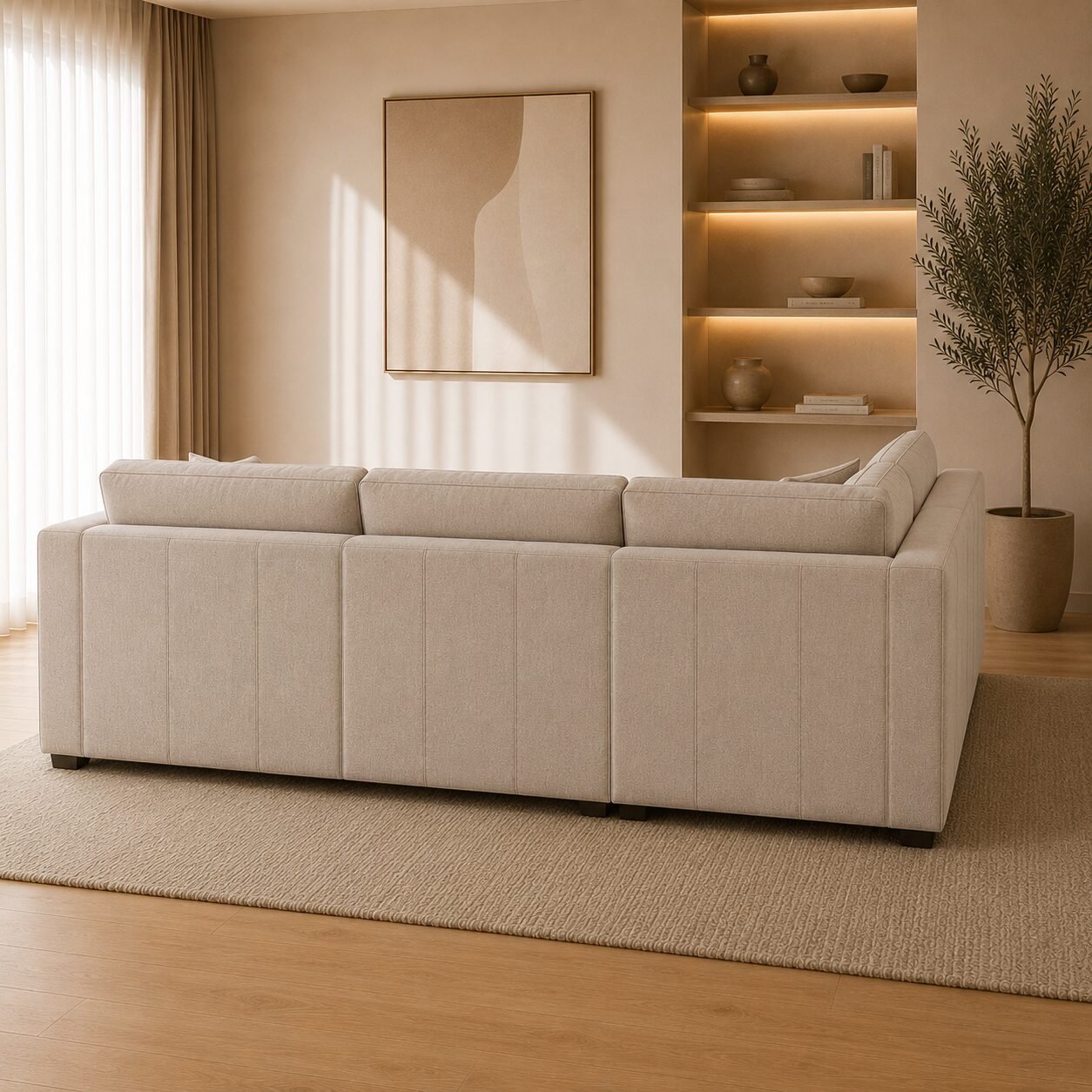 Seville Double Corner Sofa - Image 4