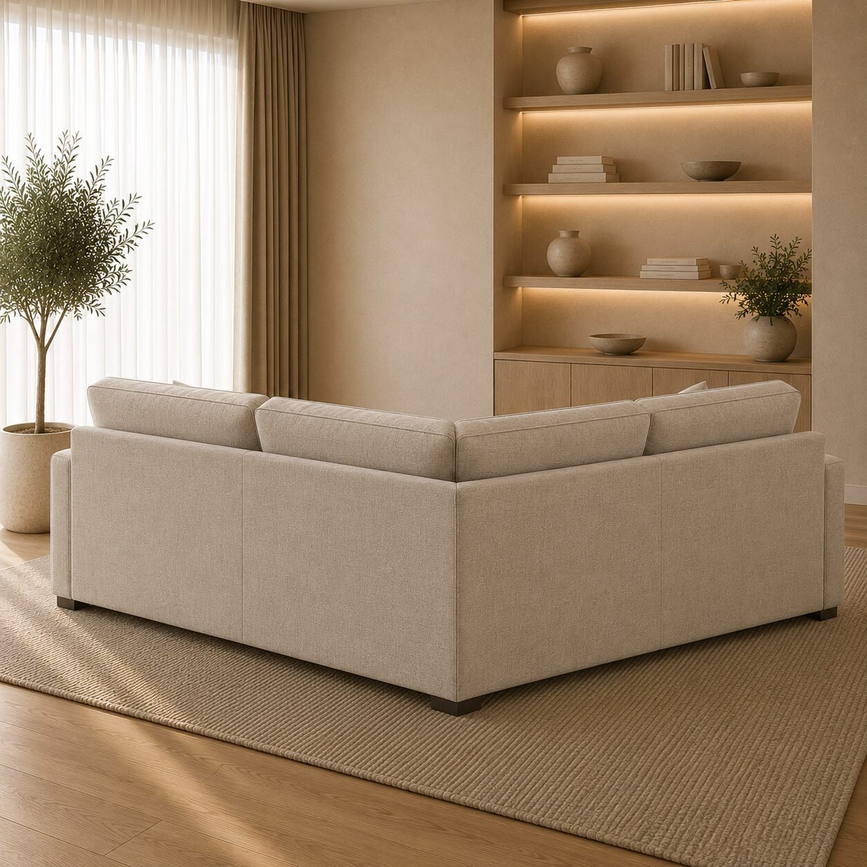 Milan Double Corner Sofa - Image 3