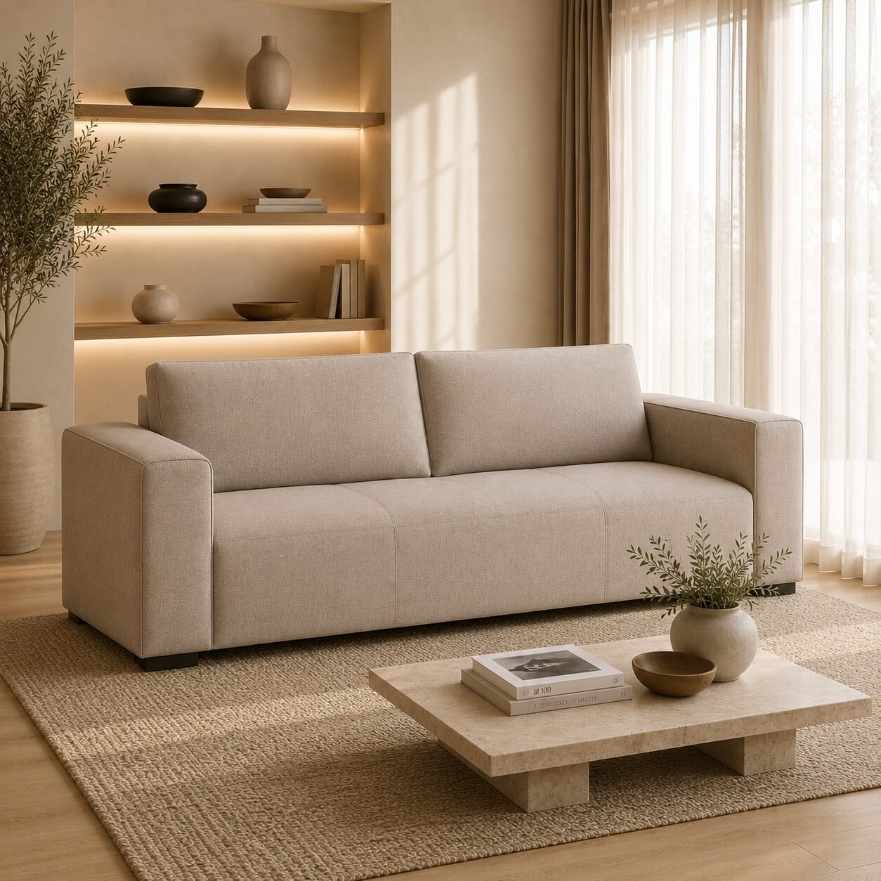 Leni 3 Seater Sofa - Image 3