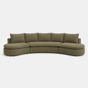 Kate Curved 5 Seater Sofa