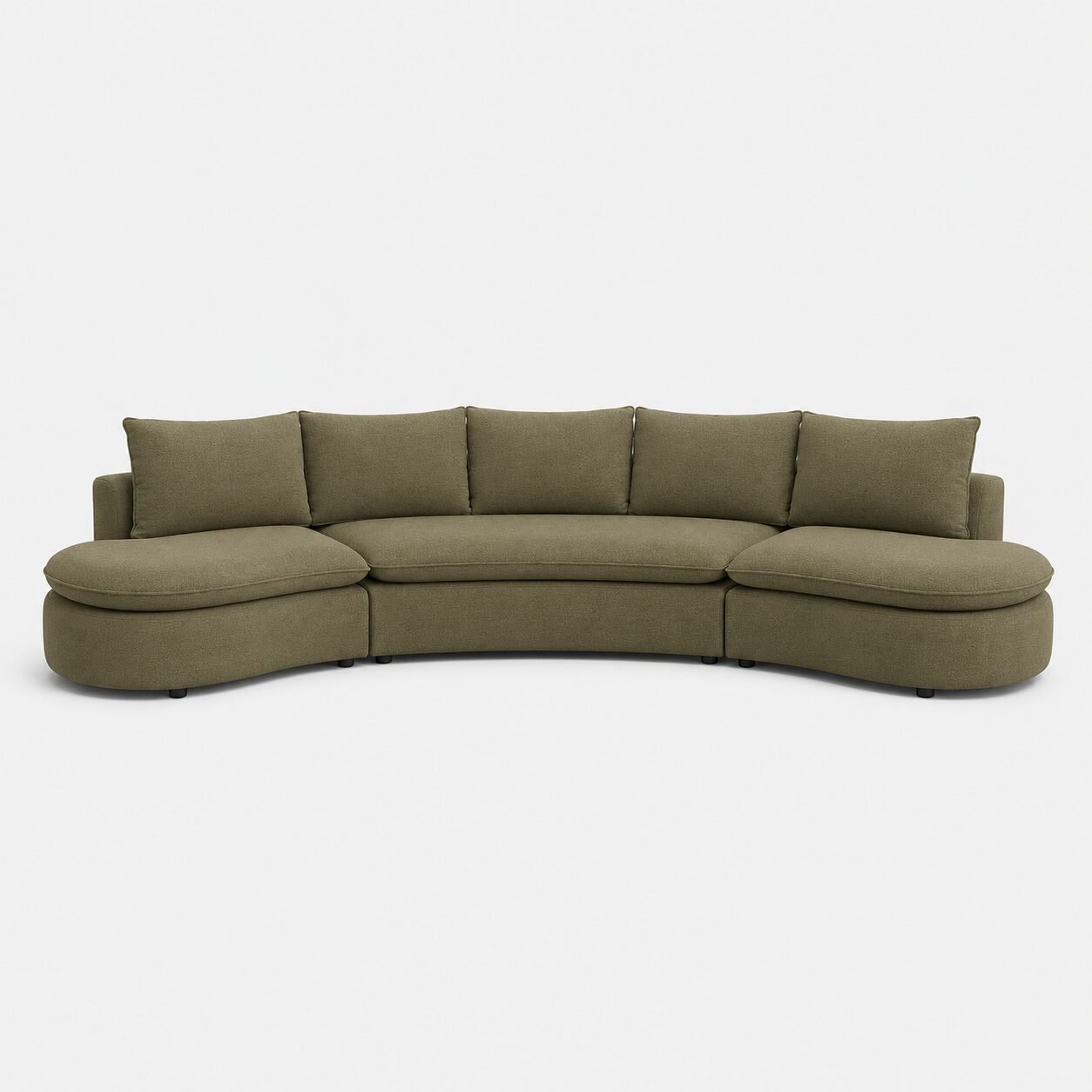 Kate Curved 5 Seater Sofa