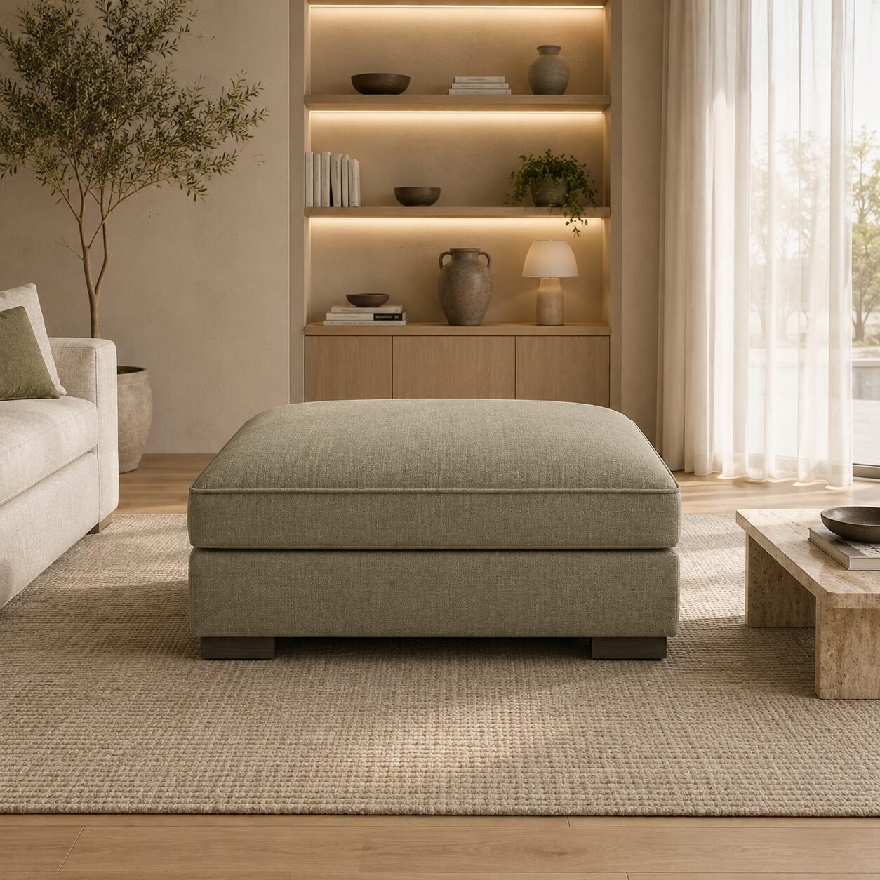 Marylebone Footstool - Image 4