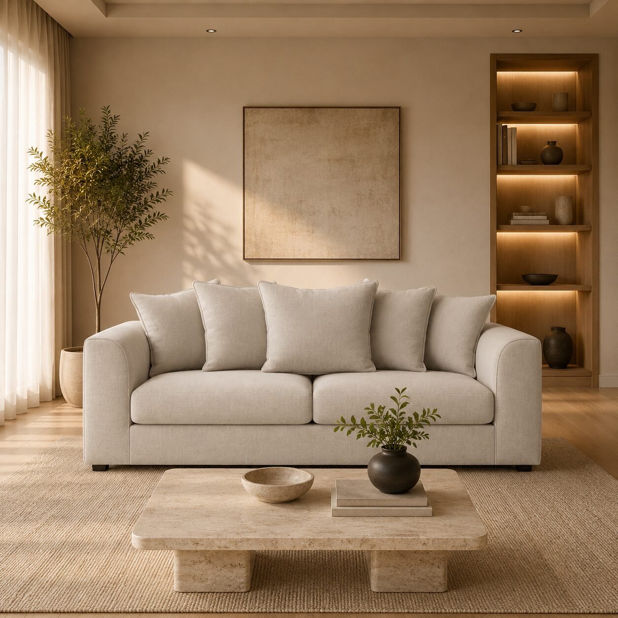 Clapham 3 Seater Sofa - Image 4
