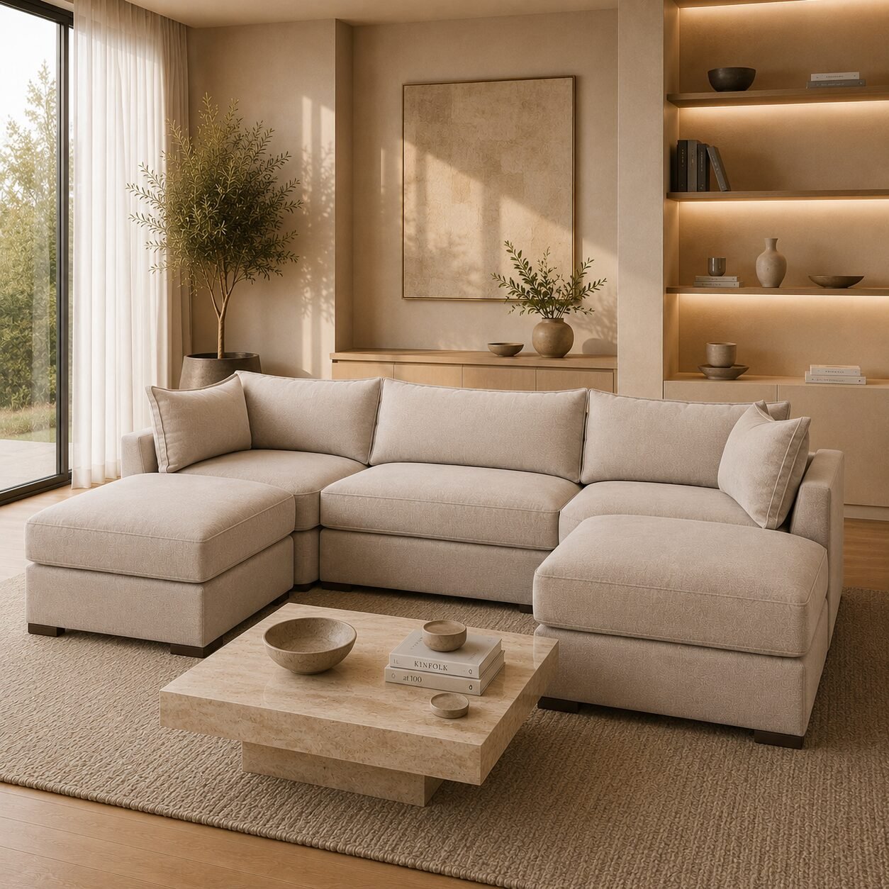 Primrose U-Shape Corner Sofa - Image 3