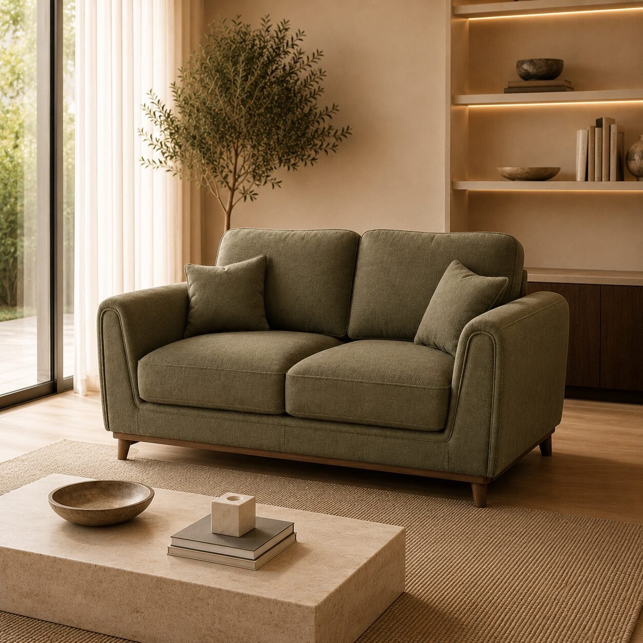 Ascot Highback 2 Seater Sofa - Image 4
