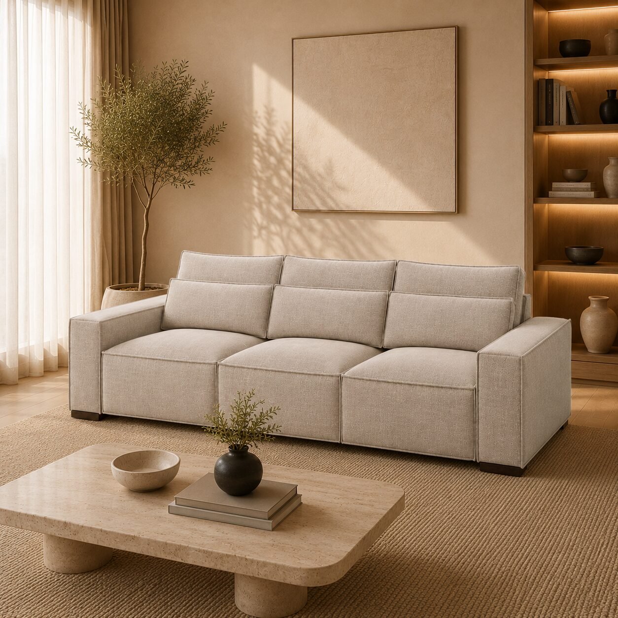 Broadgate 3 Seater Sofa - Image 3