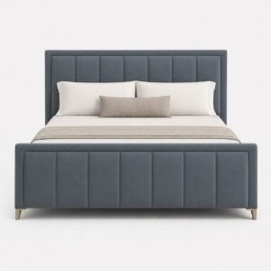Tufted Upholstered Bed Frame