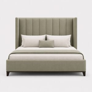 Luxurious Wingback Bed Frame