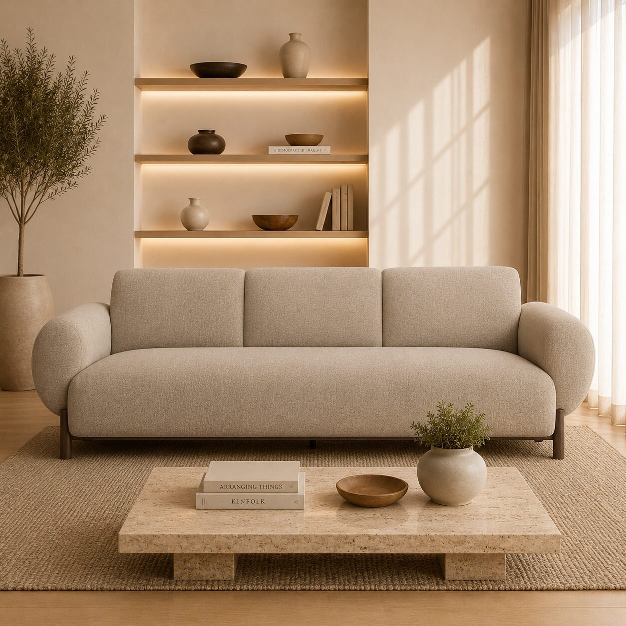 Clea 3 Seater Sofa - Image 3