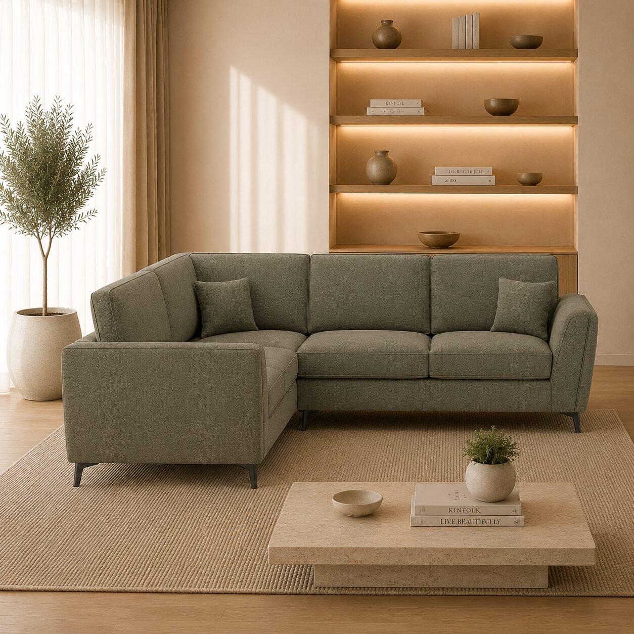 Ascot Highback Double Corner Sofa - Image 3