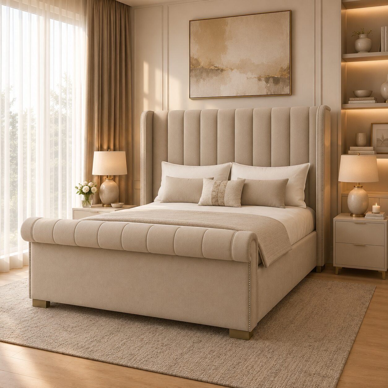 Scroll Super King Size Bed - Image 3