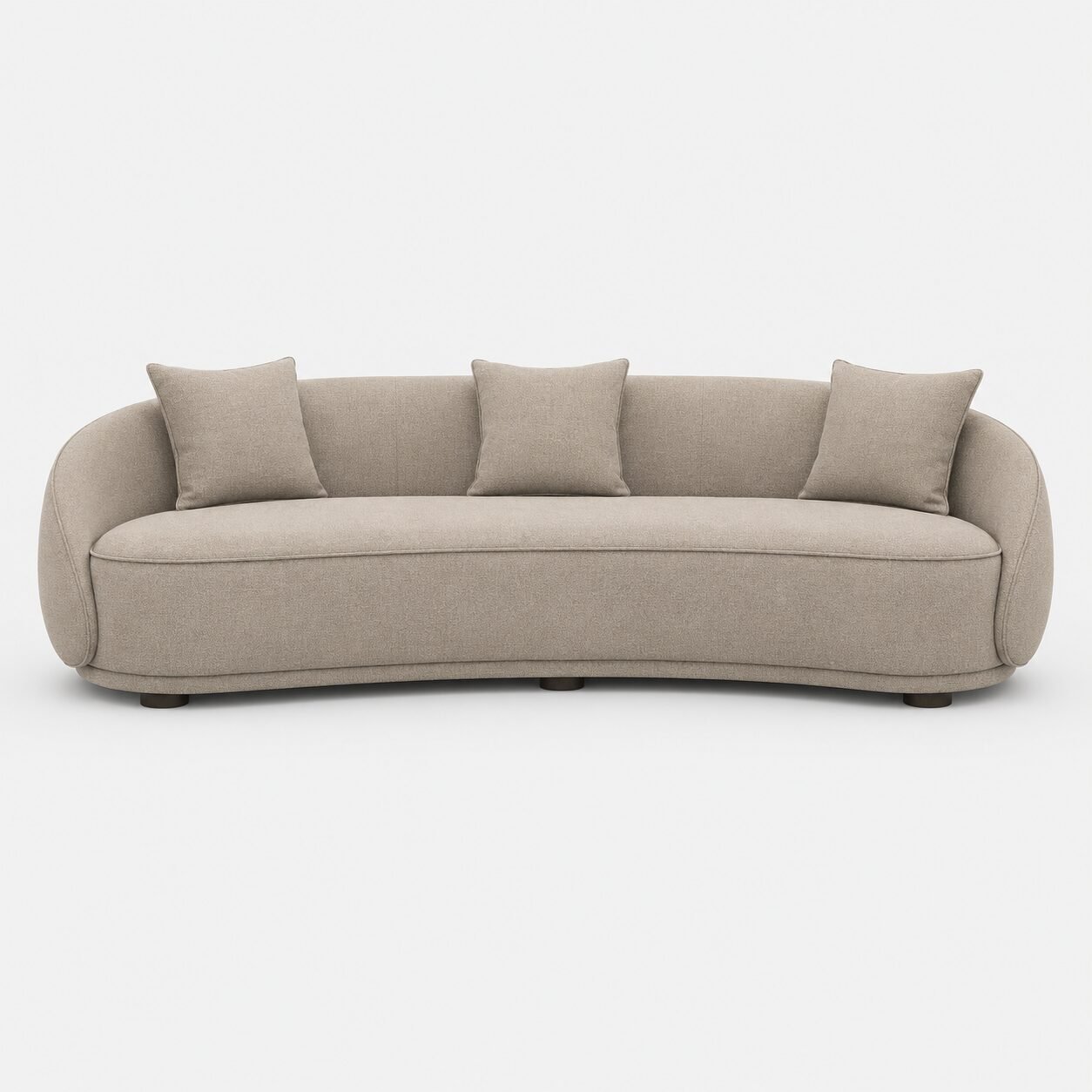 Kew 4 Seater Curved Sofa