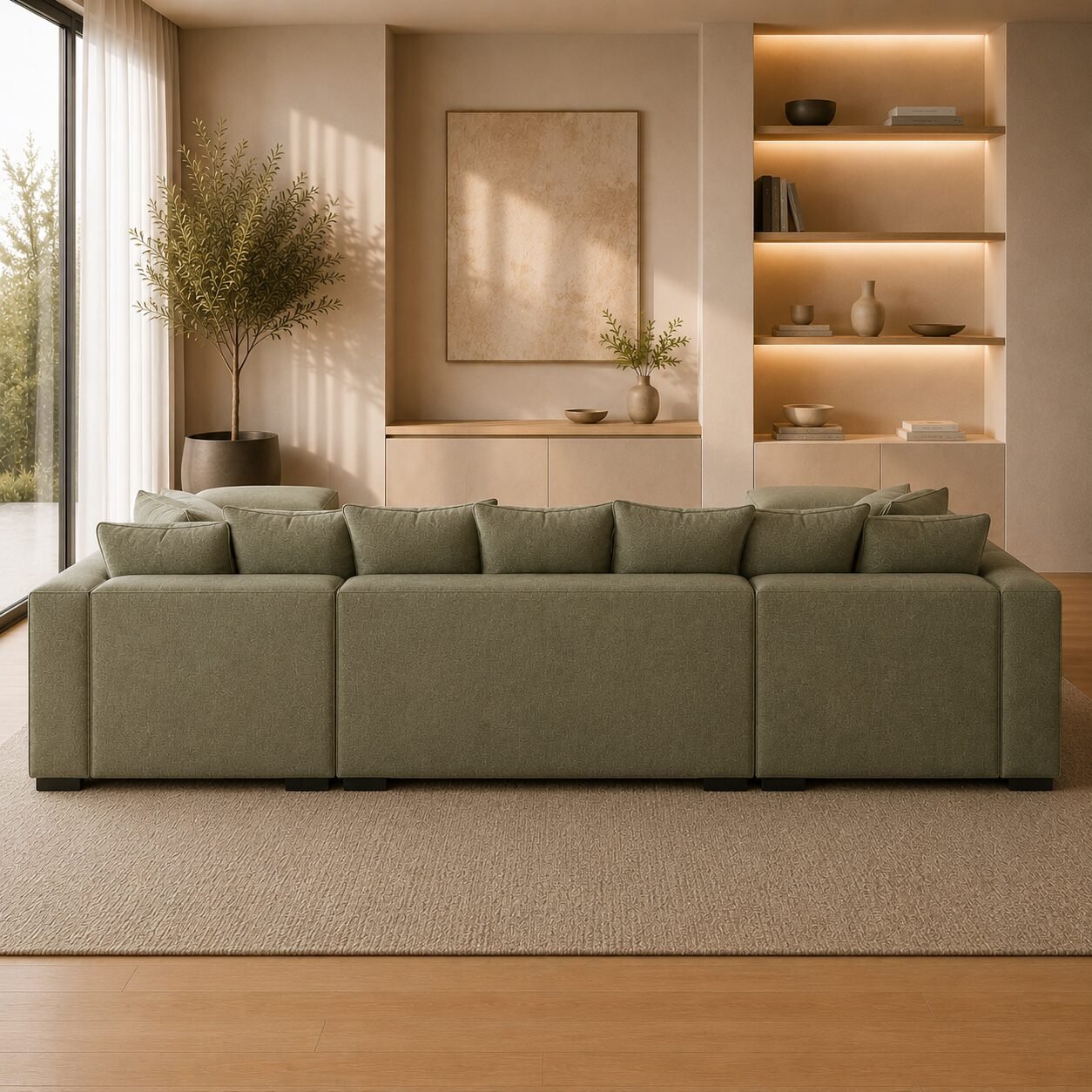 Bishop U-Shape Corner Sofa - Image 3