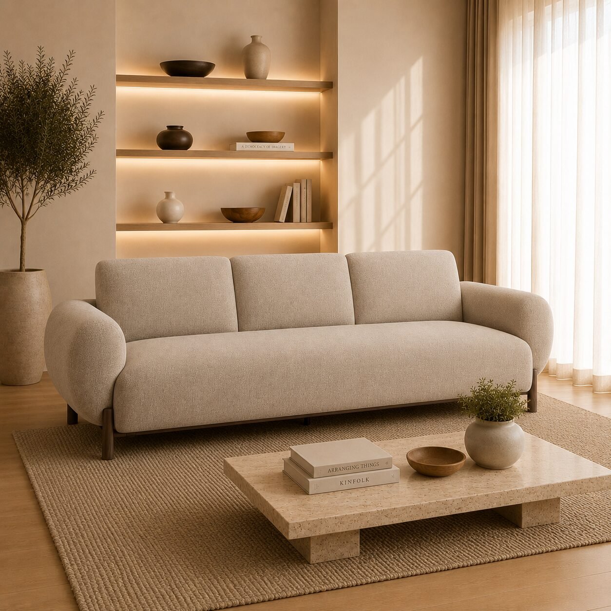 Clea 3 Seater Sofa - Image 4