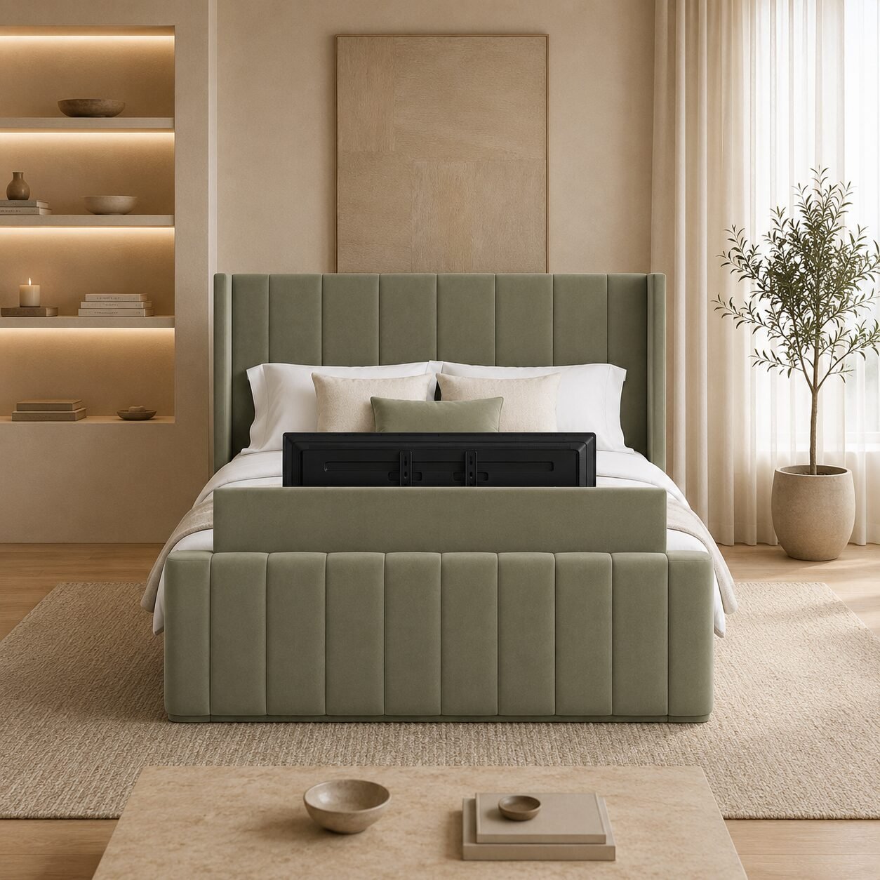 Luxury TV Bed Frame - Image 2