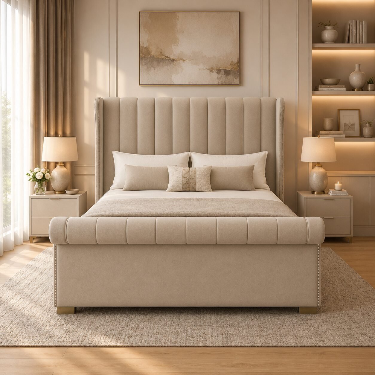 Scroll Super King Size Bed - Image 2