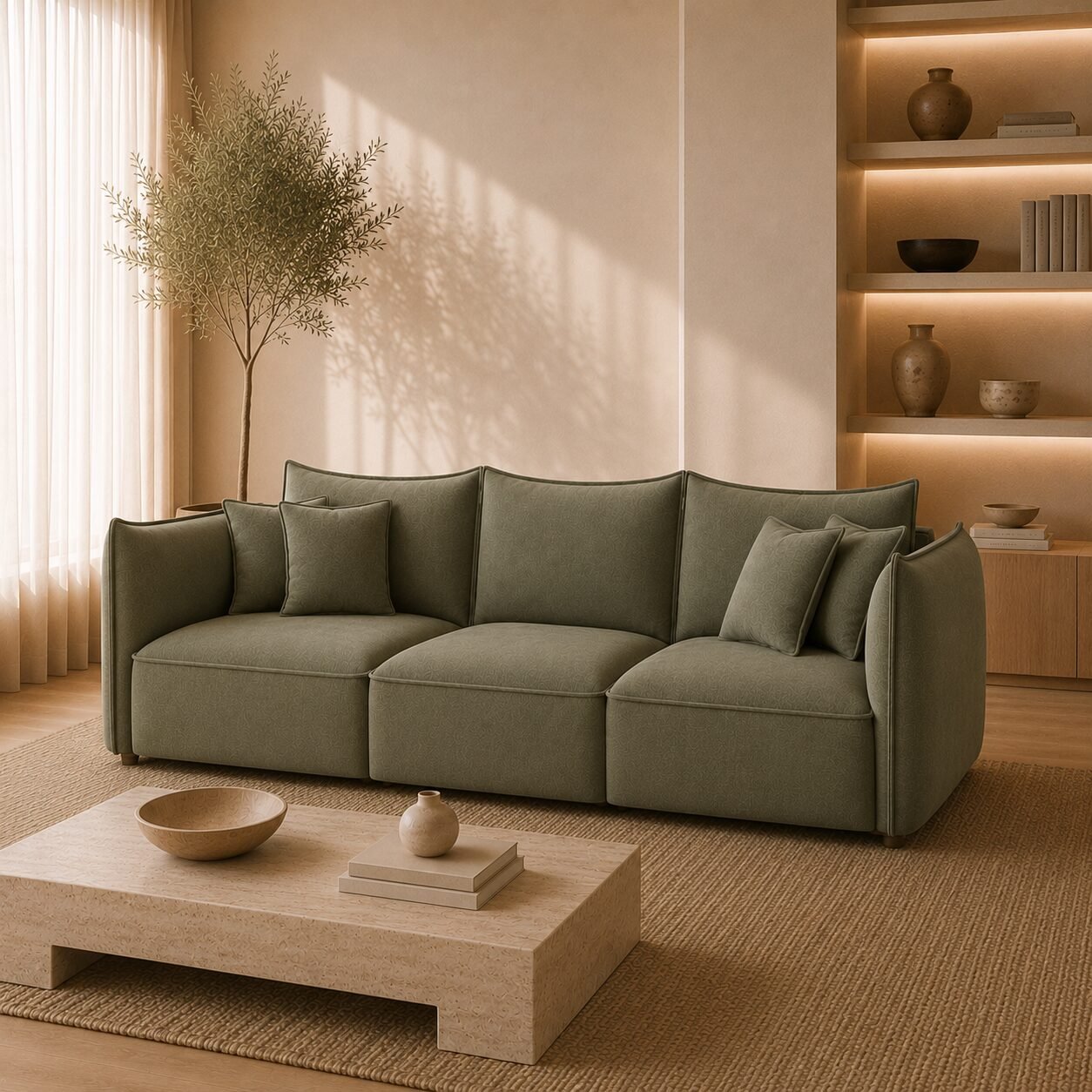 Nori 3 Seater Sofa - Image 2