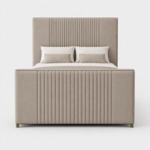 Vertical Linear TV Bed Frame