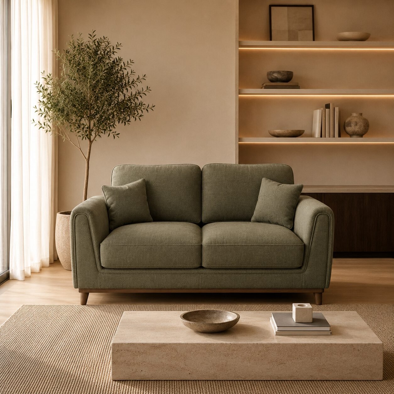 Ascot Highback 2 Seater Sofa - Image 2