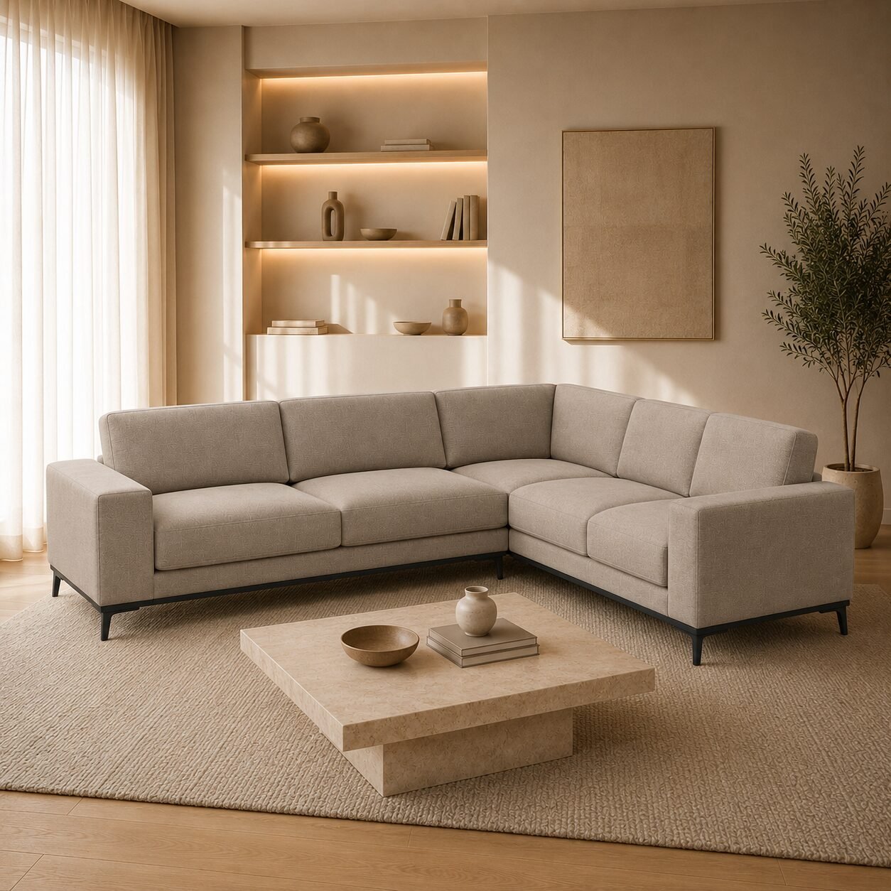 Oslo Double Corner Sofa - Image 4