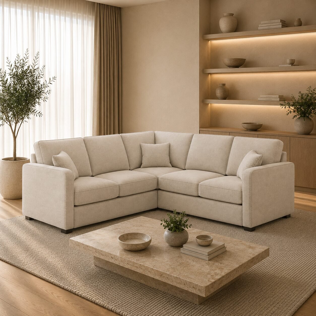 Milan Double Corner Sofa - Image 2