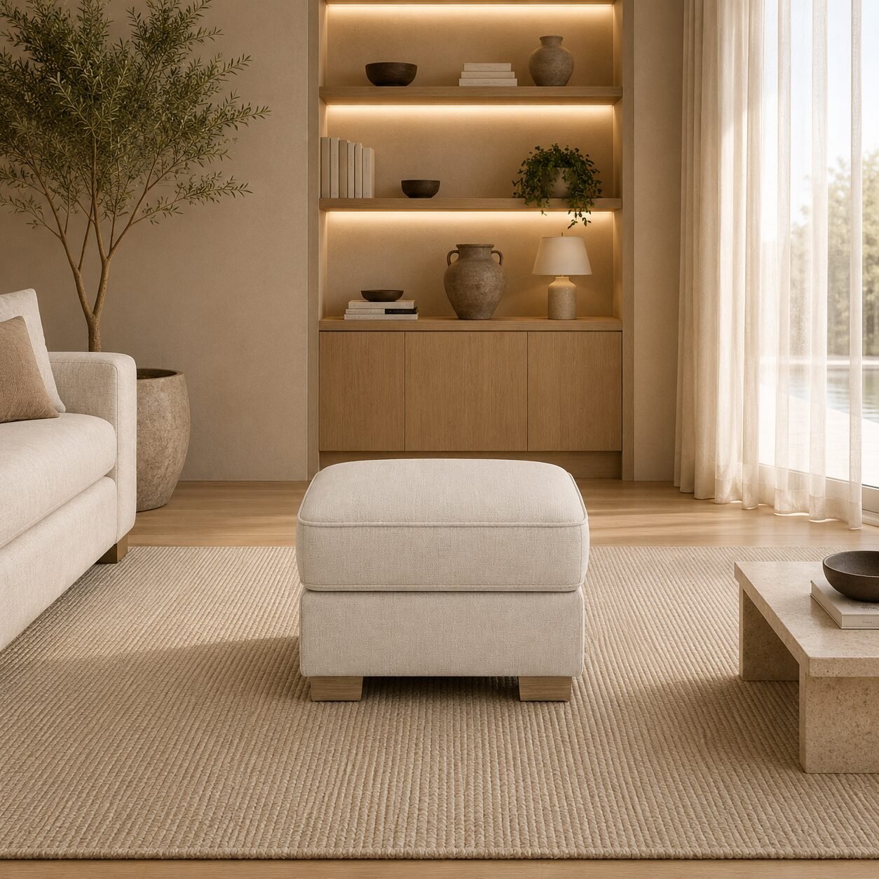 Bloomsbury Small Footstool - Image 3