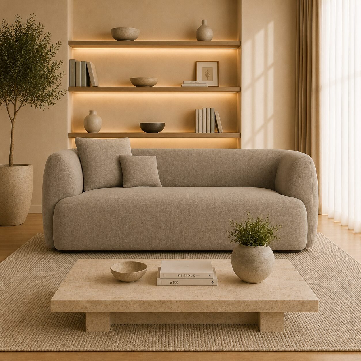Hoxton 3 Seater Sofa - Image 4