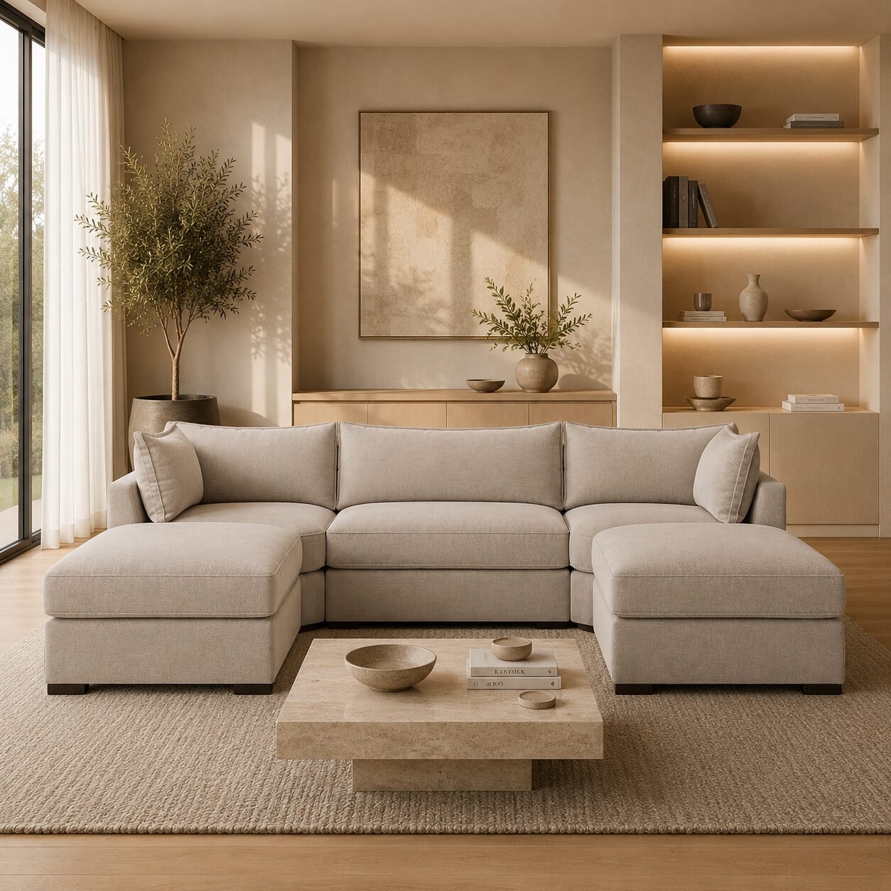 Primrose U-Shape Corner Sofa - Image 2
