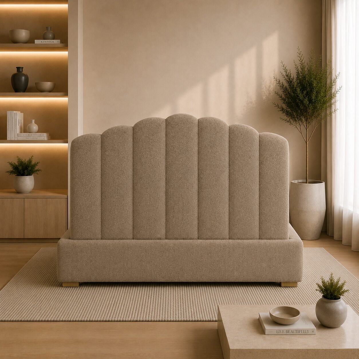 Teddy Fleece Bed Frame - Image 4