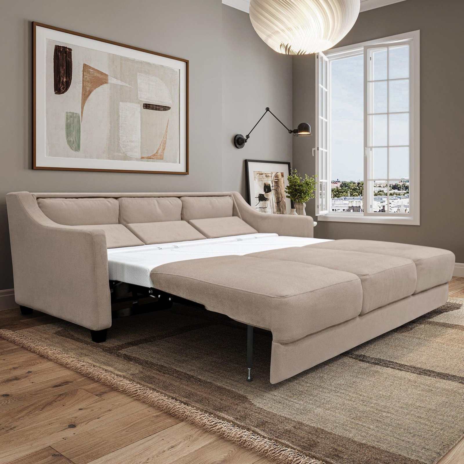 The Cloud Right Corner Sofa Bed With Chaise Storage - Image 2